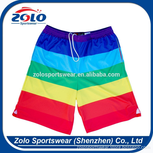 Custom Made Sublimated Printing Lacrosse Shorts With Free Design